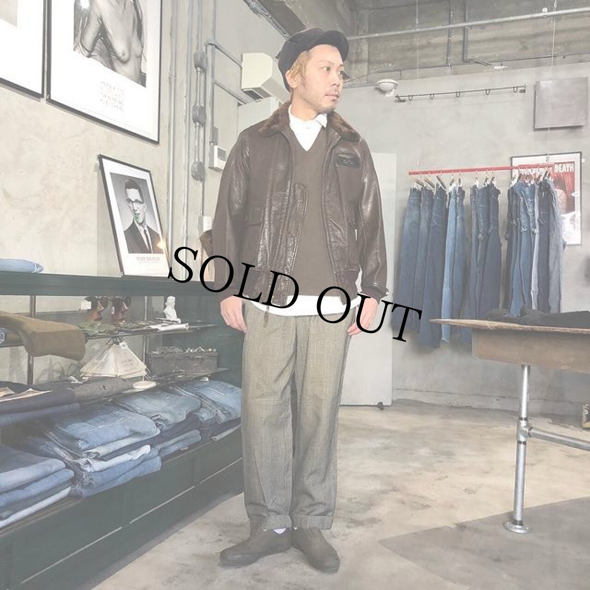 画像6: 40's U.S.NAVY M-422A Flight Jacket (6)