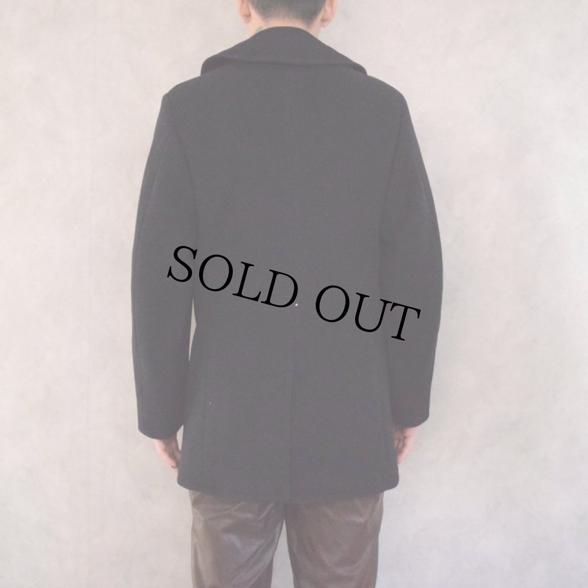 画像4: 40's U.S.NAVY 10ボタン Pコート (4)