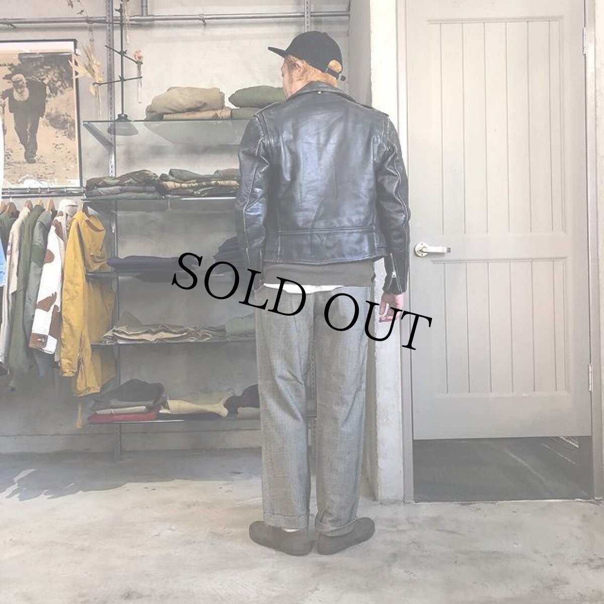 画像5: 70's Schott PERFECTO ワンスター "牛タグ前期" ダブルライダースジャケット (5)