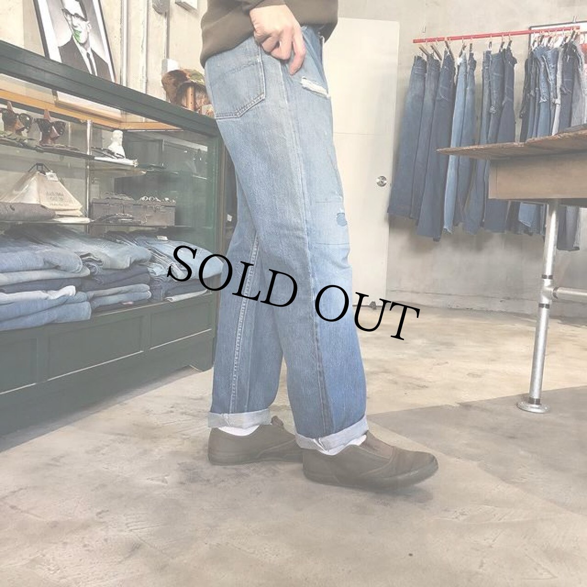 画像4: 60's FOREMOST by J.C.Penny 5ポケットデニムパンツ W33 (4)