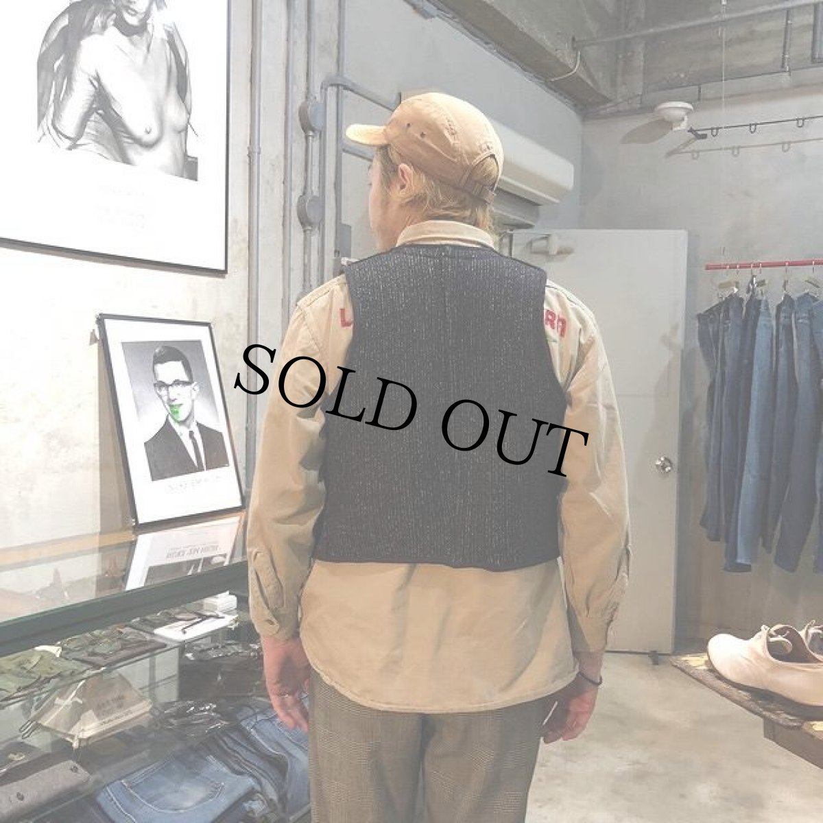 画像4: 40's BROWN'S BEACH JACKET ビーチクロスベスト (4)