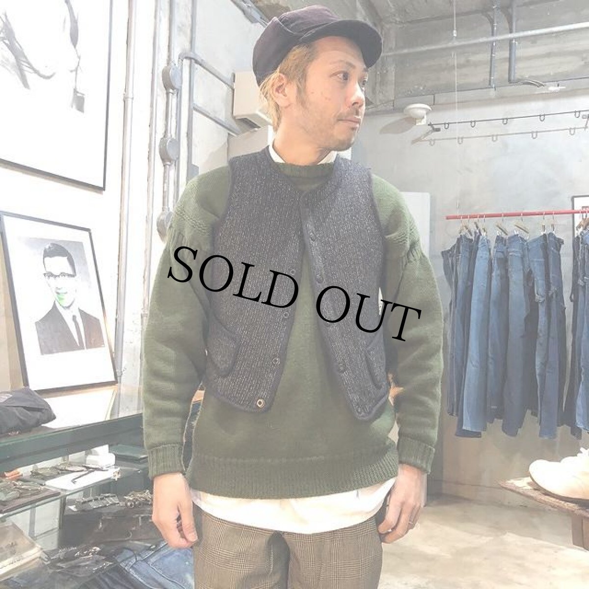 画像6: 40's BROWN'S BEACH JACKET ビーチクロスベスト (6)