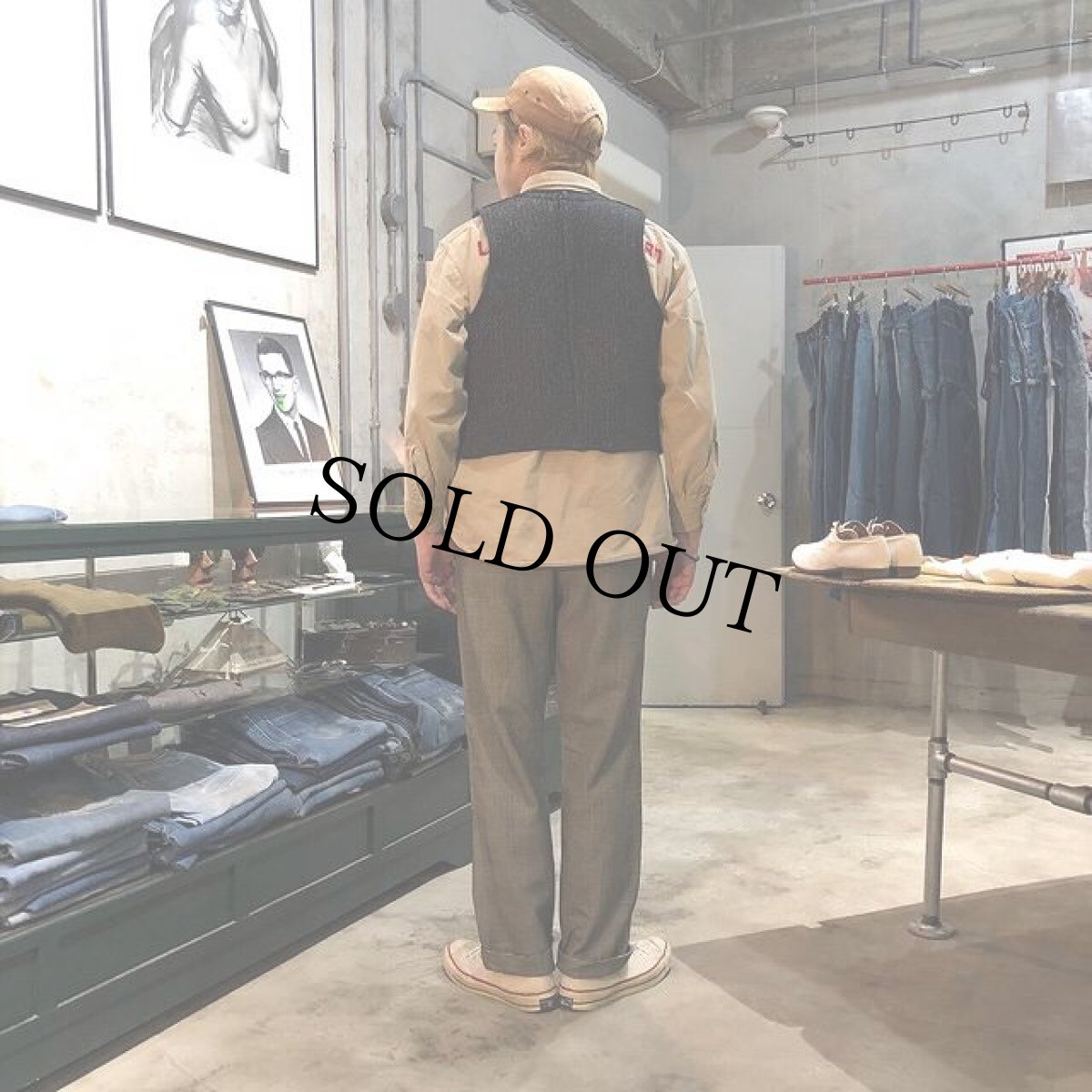 画像5: 40's BROWN'S BEACH JACKET ビーチクロスベスト (5)