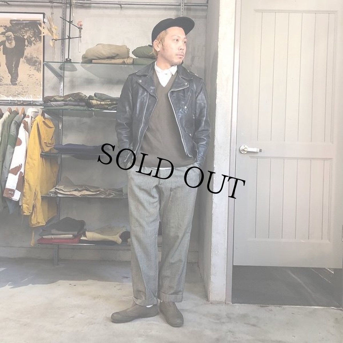 画像3: 70's Schott PERFECTO ワンスター "牛タグ前期" ダブルライダースジャケット (3)