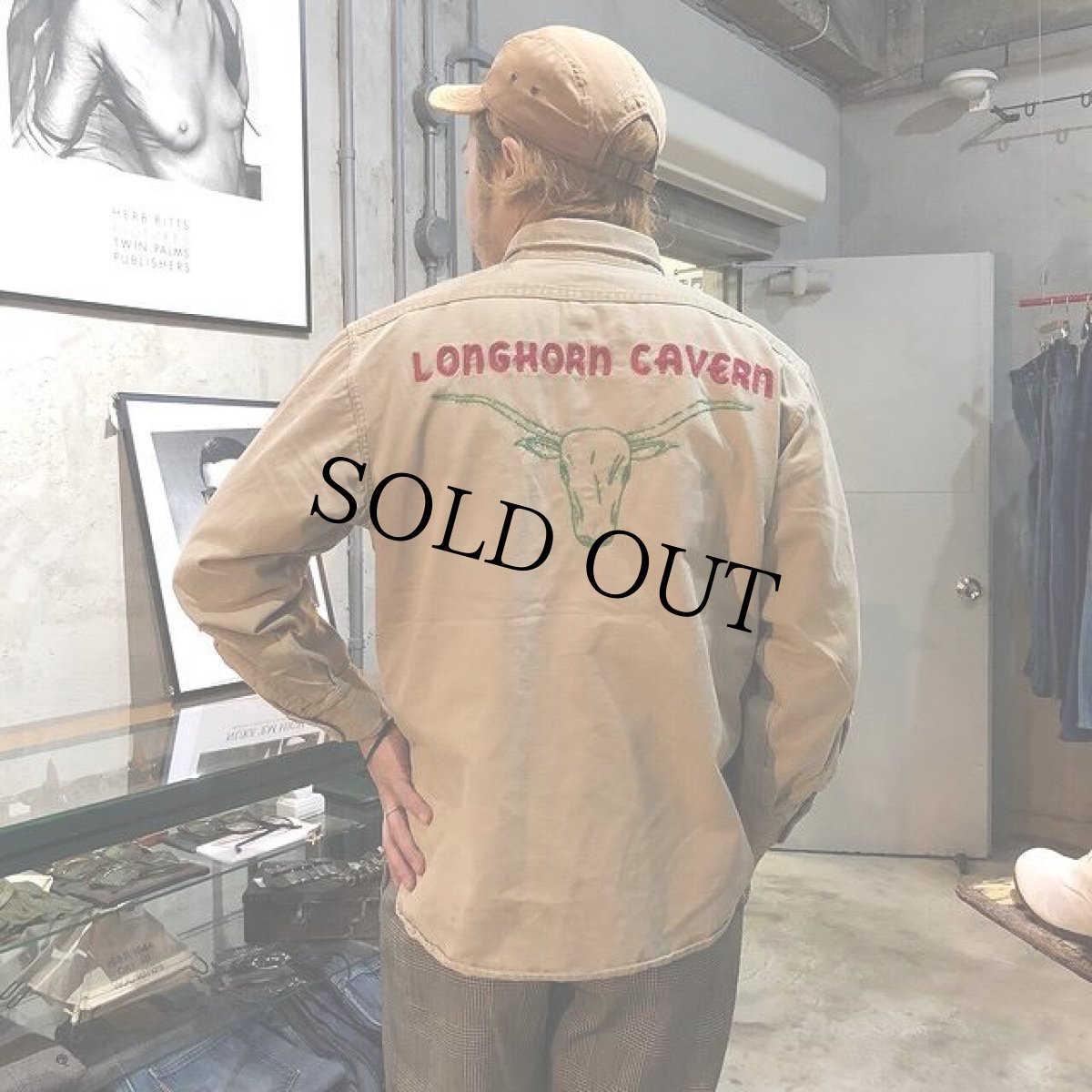 画像3: 50's Carhartt "LONGHORN チェーン刺繍" Work Shirt (3)