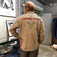 画像3: 50's Carhartt "LONGHORN チェーン刺繍" Work Shirt (3)