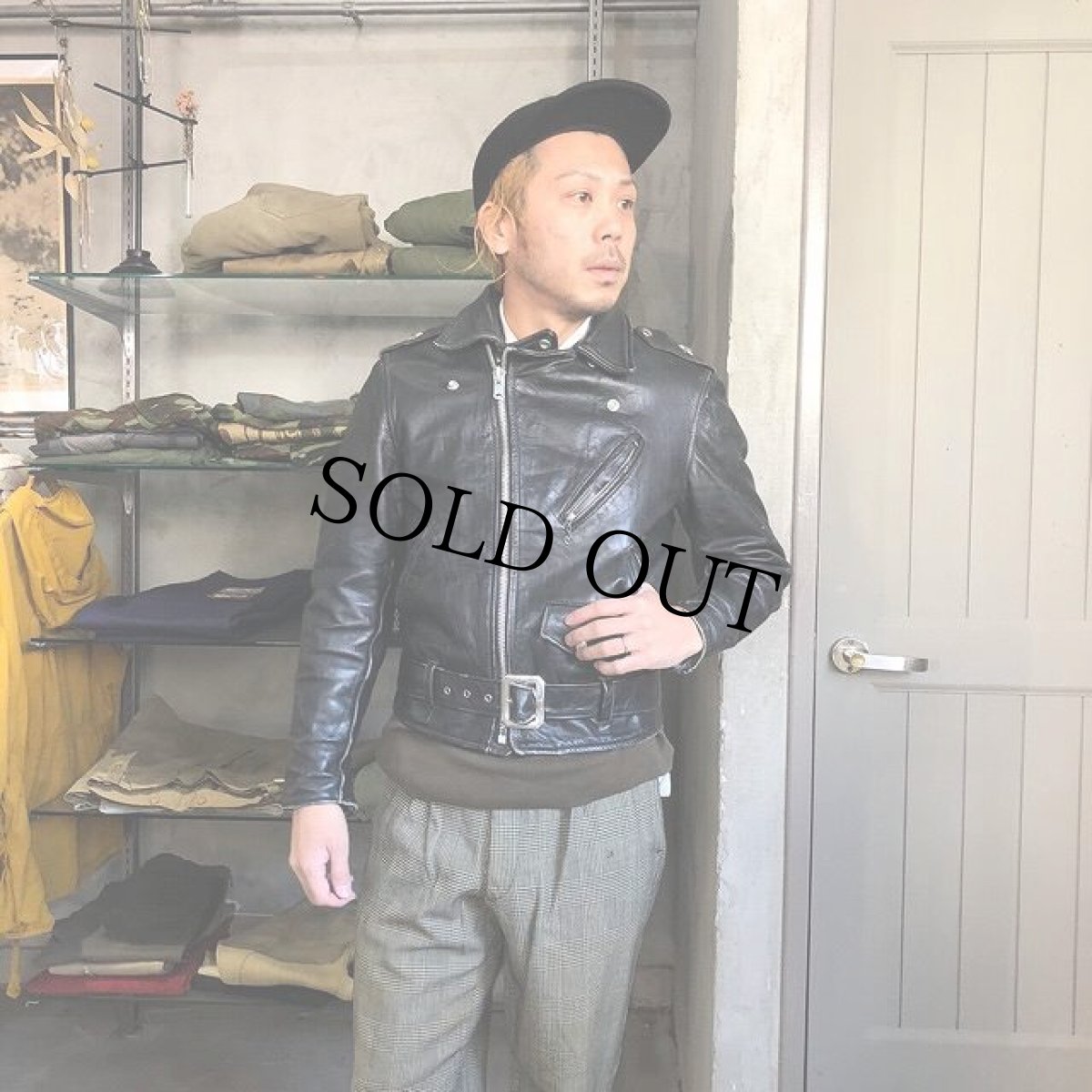 画像6: 70's Schott PERFECTO ワンスター "牛タグ前期" ダブルライダースジャケット (6)