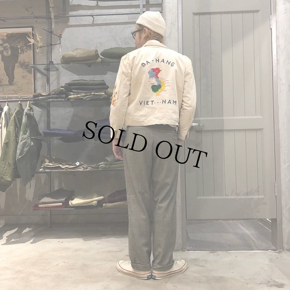 画像3: 60's Vietnam Souvenir Jacket (3)