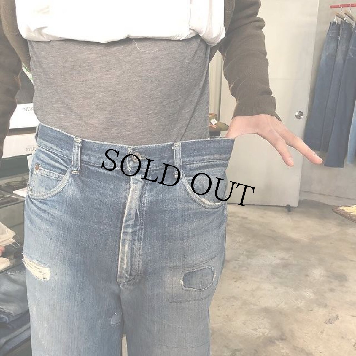 画像7: 60's FOREMOST by J.C.Penny 5ポケットデニムパンツ W33 (7)