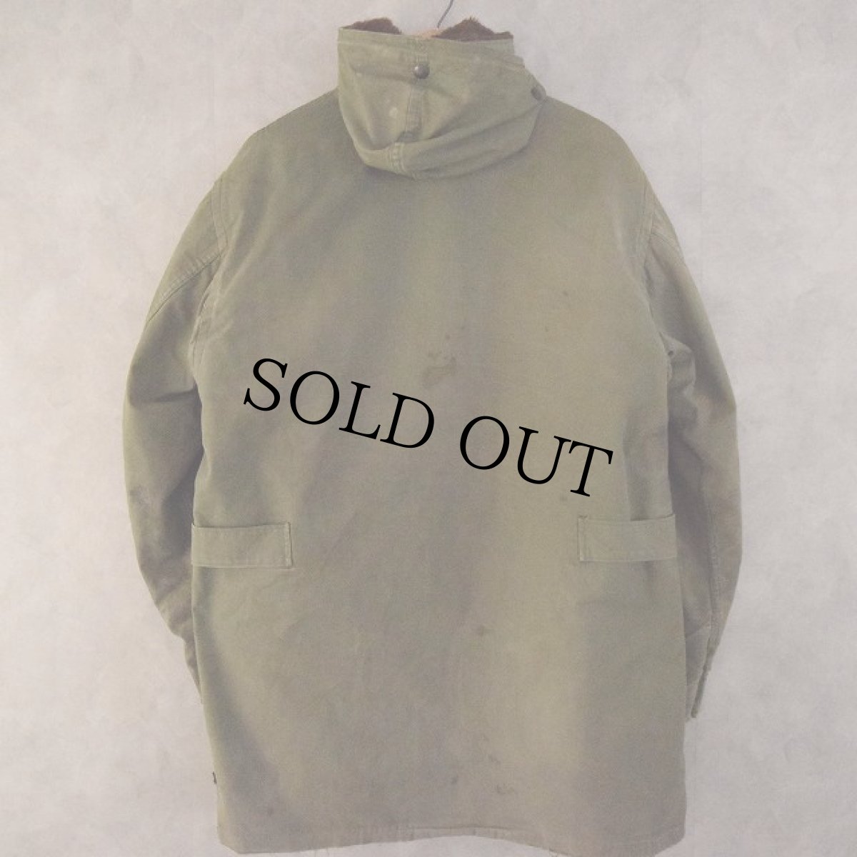 画像2: 40〜50's U.S.ARMY M-47 Field Parka (2)