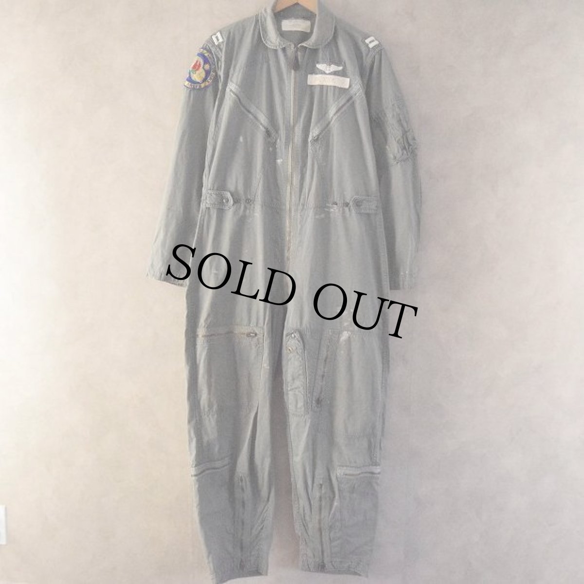 画像1: 60's U.S.AF K-2B Flying Suit Coverall MEDIUM-REGULAR (1)