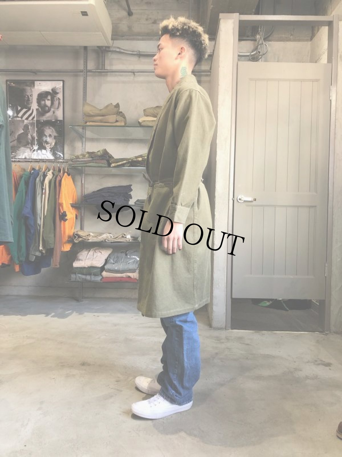 画像3: 1942 British Army A.T.S WOMEN WORKERS OVERALLS (3)