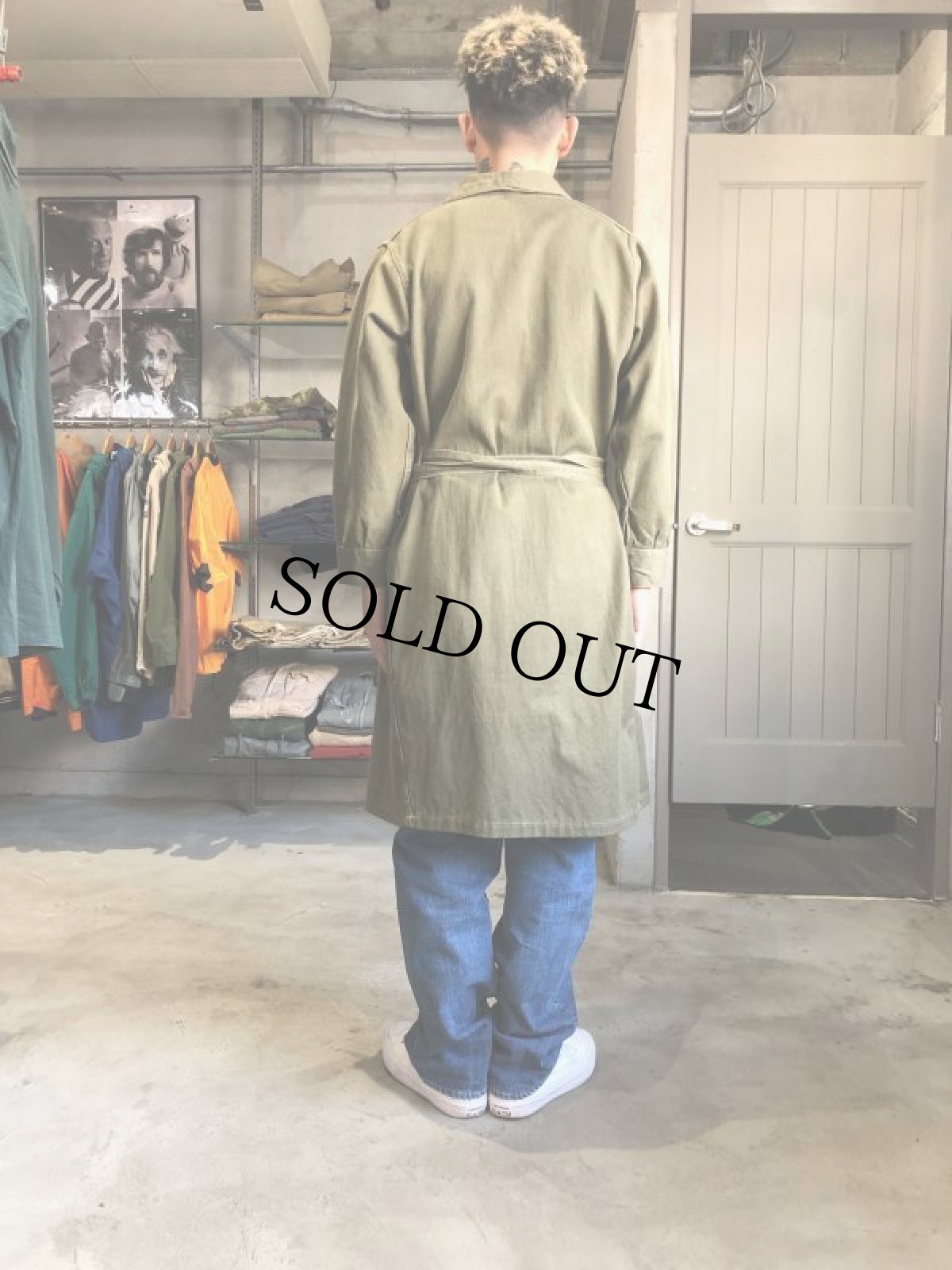 画像4: 1942 British Army A.T.S WOMEN WORKERS OVERALLS (4)