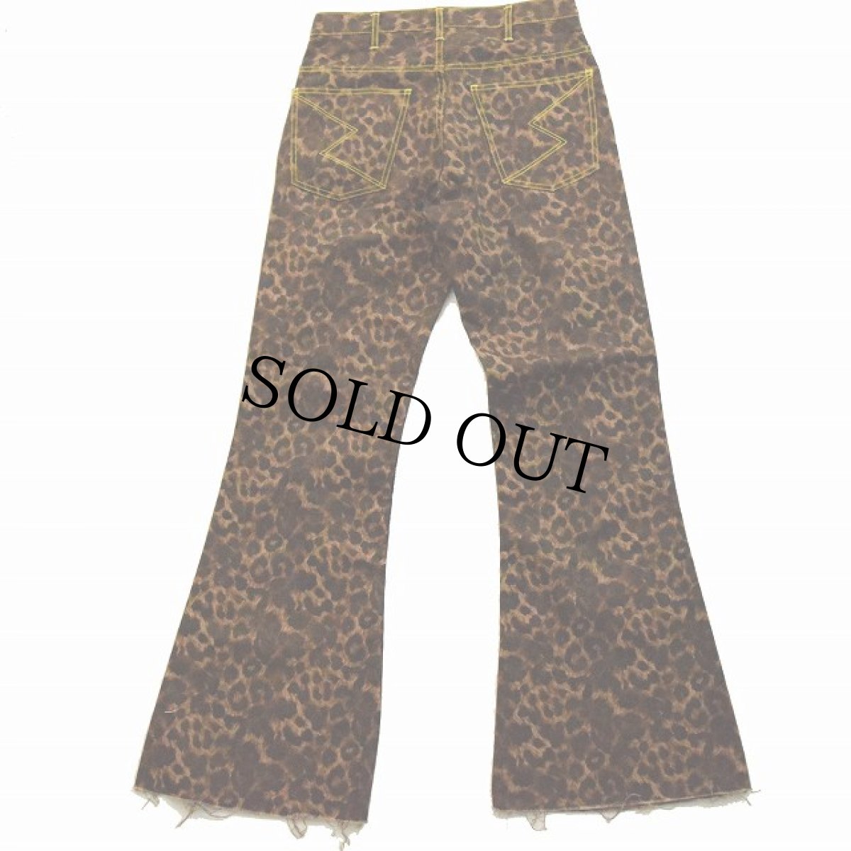 画像6: STRANGE TRIP "LOOSE ROCKER PANTS" BROWN LEOPARD 【L】 (6)