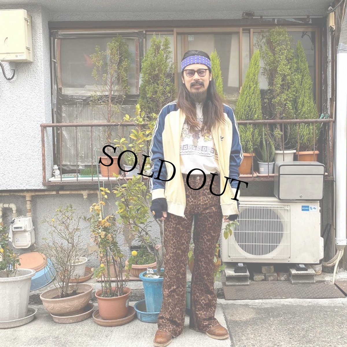 画像3: STRANGE TRIP "LOOSE ROCKER PANTS" BROWN LEOPARD 【L】 (3)