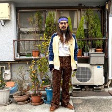 画像3: STRANGE TRIP "LOOSE ROCKER PANTS" BROWN LEOPARD 【M】 (3)