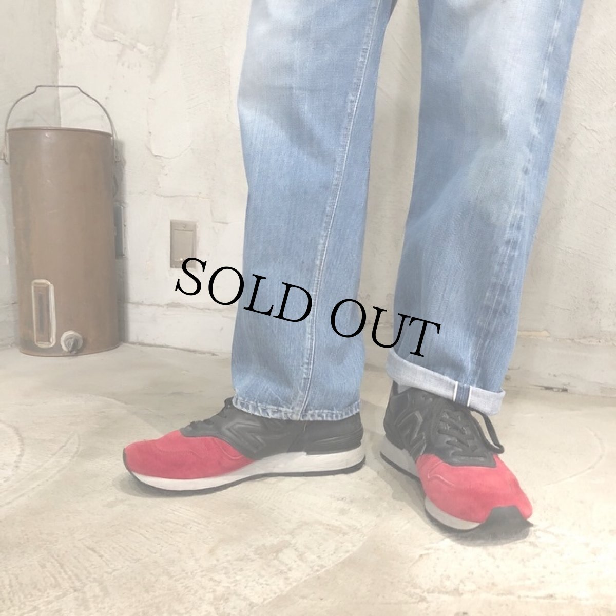 画像6: 60〜70's LEVI'S 501 BIGE デニムパンツ W36 (6)