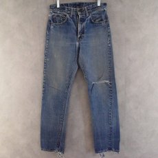 画像1: 60's〜70's LEVI'S 505 BIGE デニムパンツ W30 (1)