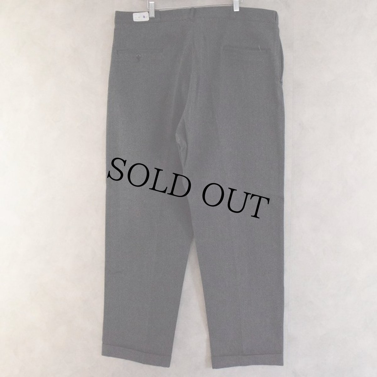 画像2: 50's PEPPERELL WHIPCORD SOLT & PEPPER Trousers W43 DEADSTOCK (2)