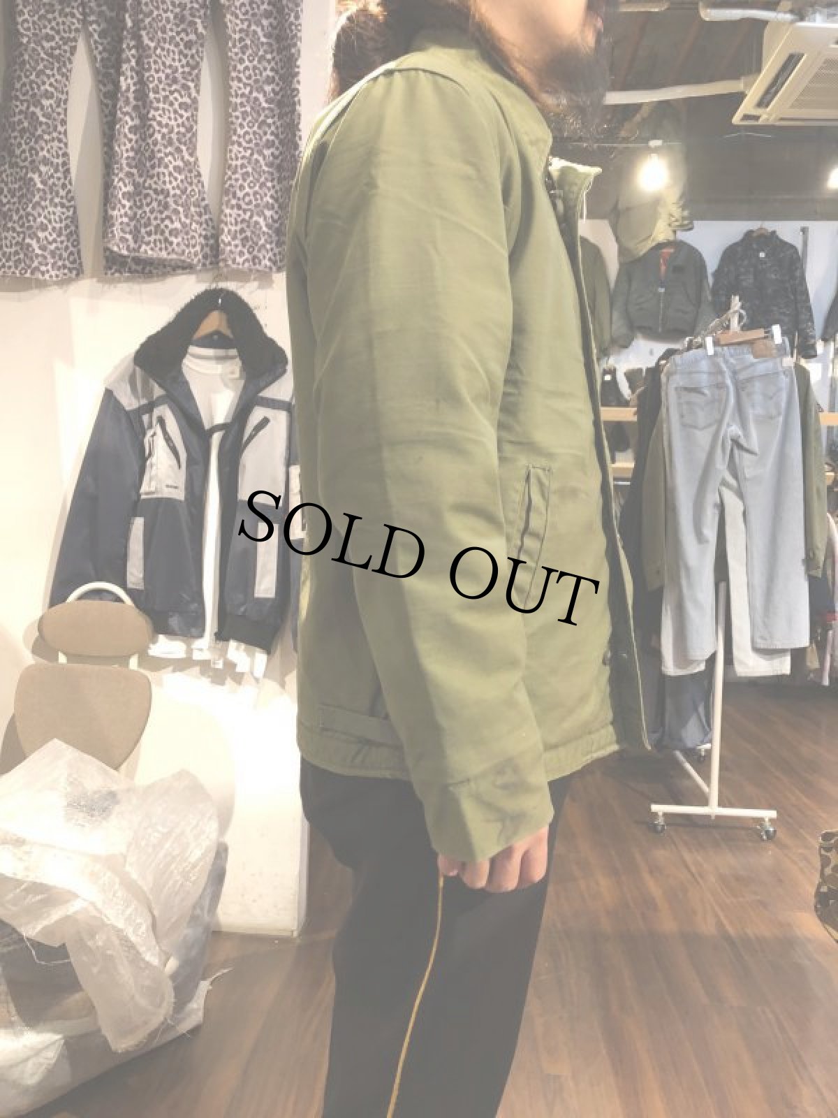 画像4: 80's U.S.NAVY A-2 デッキジャケット (4)