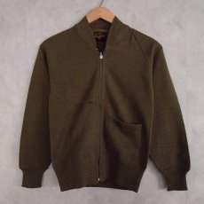 画像1: 40's WWII USAAF C-2 Knit Sweater (1)