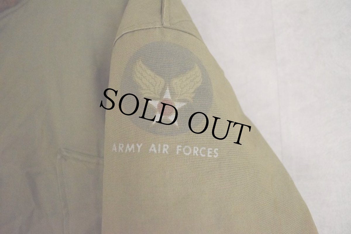画像2: 40's USAAF B-11 Flight Jacket (2)