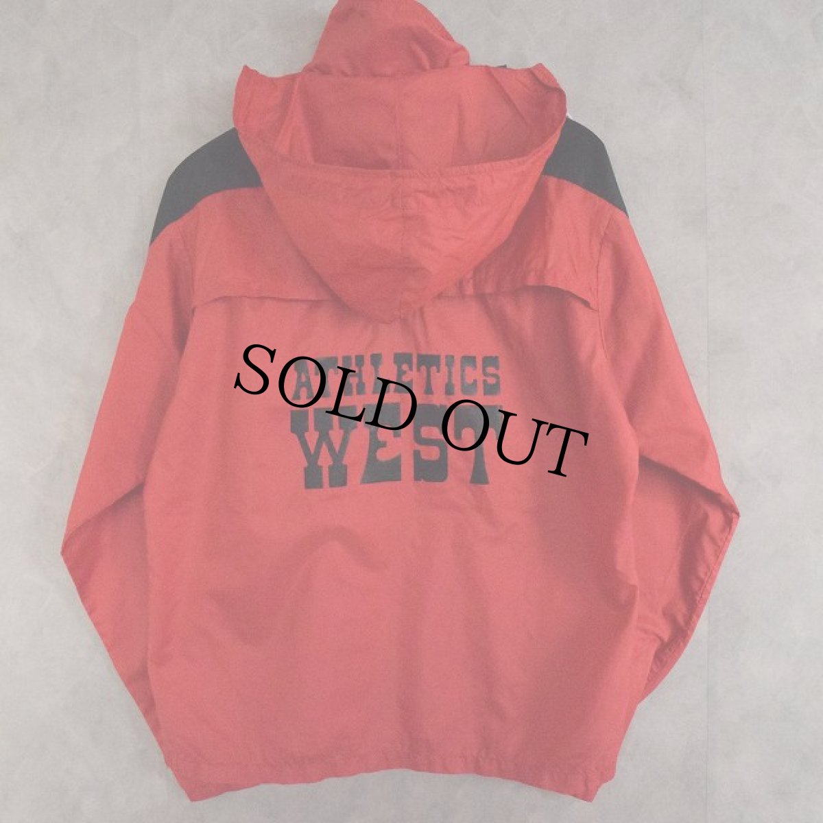 画像2: 70's NIKE USA製 ゴツナイキ "ATHLETICS WEST" Nylon Jacket (2)