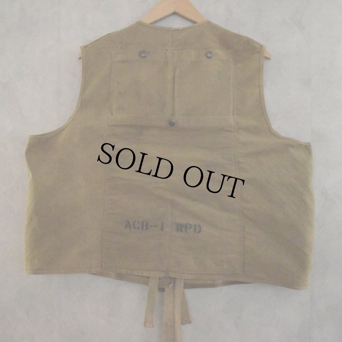 画像2: 40's U.S.NAVY ACB-1 Working Vest (2)