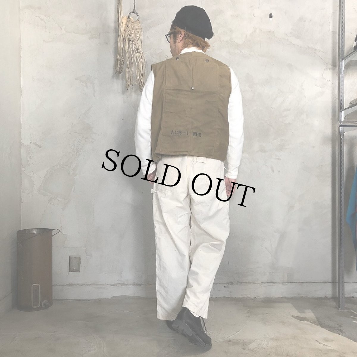 画像8: 40's U.S.NAVY ACB-1 Working Vest (8)