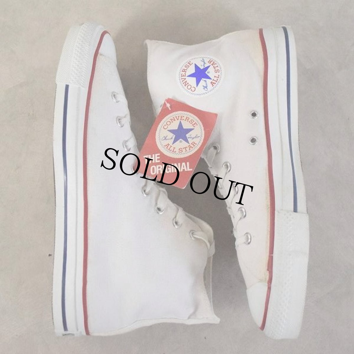 画像1: 80's CONVERSE ALLSTAR USA製 青枠青文字 DEADSTOCK 11 1/2 (1)