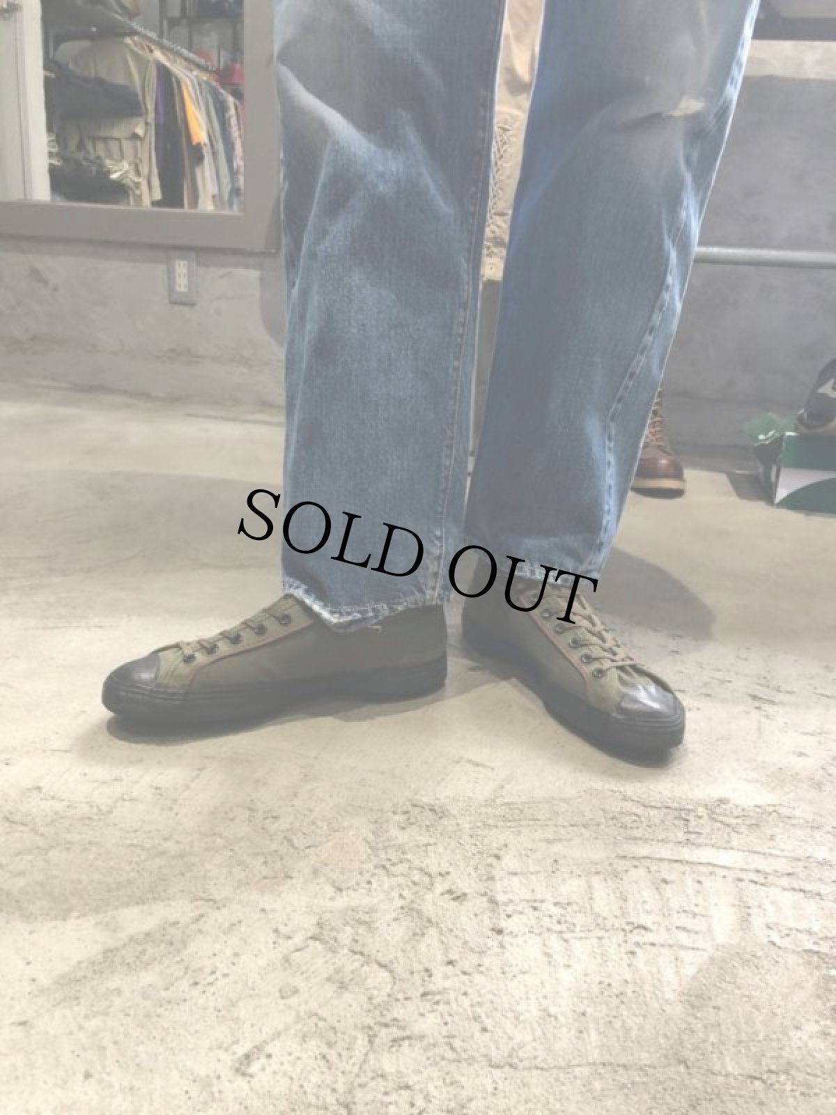 画像2: 40's USMC コーラルシューズ 26.5cm (2)