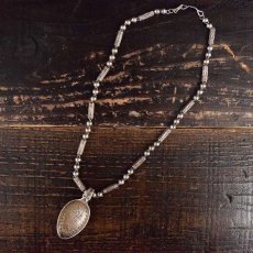 画像2: VINTAGE Navajo Souvenir spoon Silver Necklace (2)