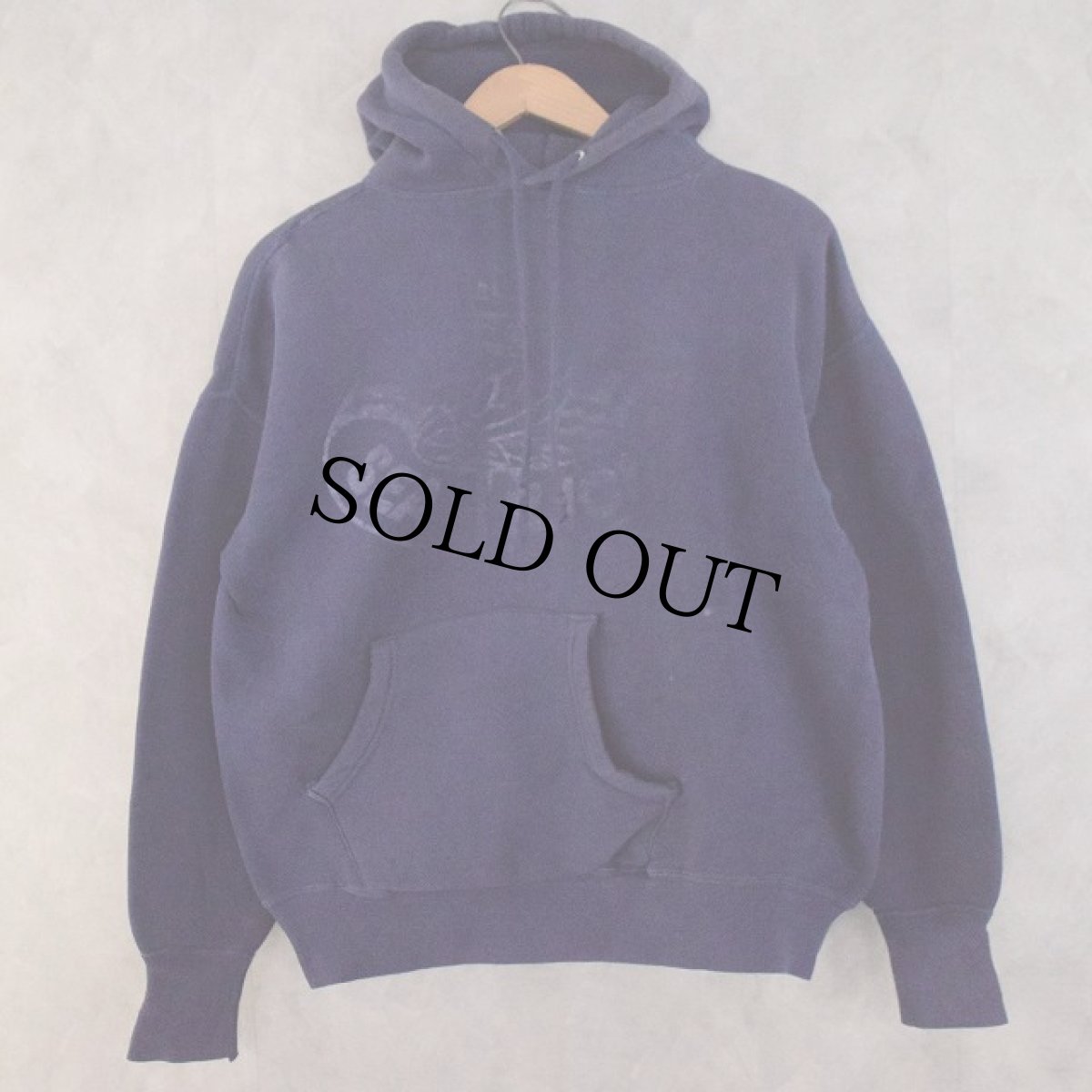 画像2: 60's "GAHANNA SWIM TEAM" Sweat Hoodie Navy (2)