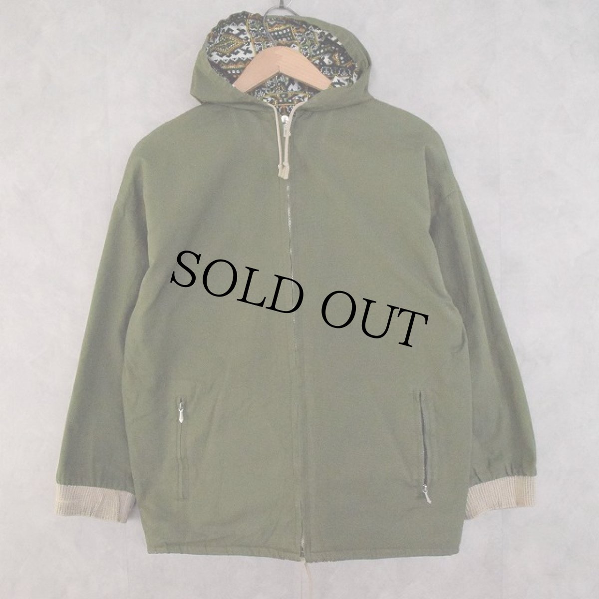 画像2: 60's〜 Reversible Jacket Hoodie (2)