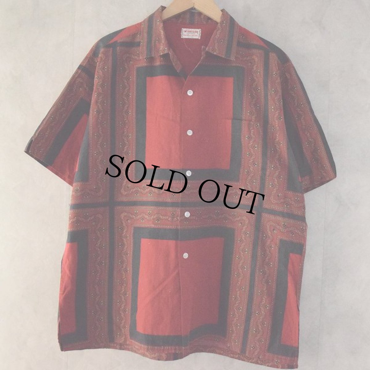 画像1: 50〜60's McGREGOR USA製 Cotton Shirt (1)