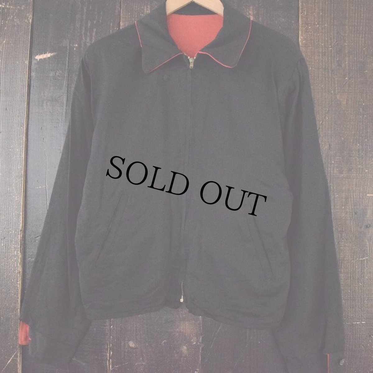 画像3: 50's AMA パッチ付き リバーシブルギャバジンジャケット (3)