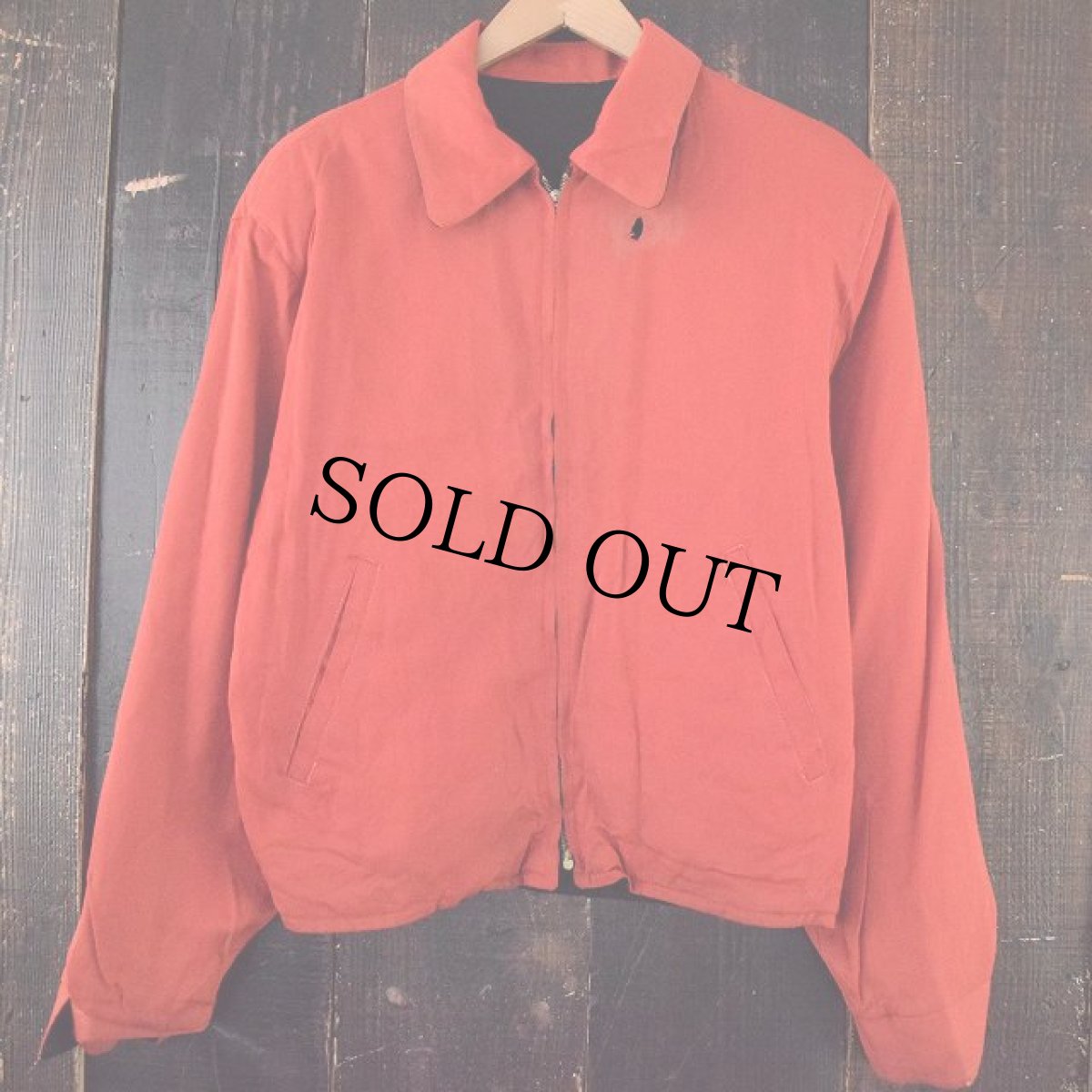 画像4: 50's AMA パッチ付き リバーシブルギャバジンジャケット (4)