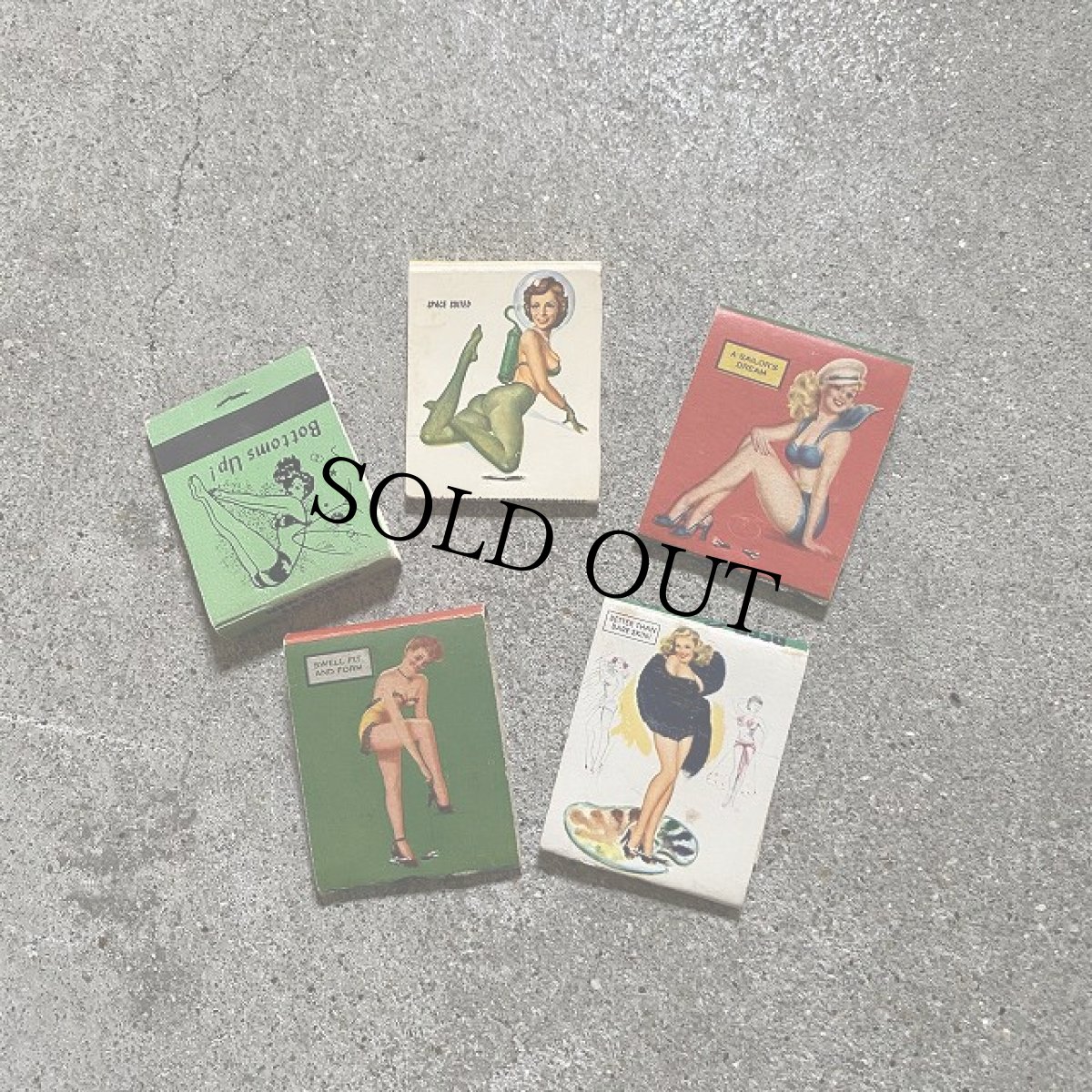 画像2: 50's Pin up girl matchbook (2)