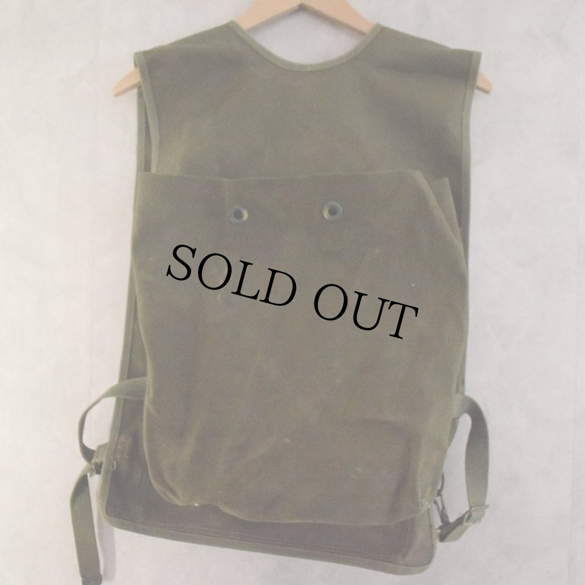 画像2: 40's WWII U.S.ARMY Ammunition Carrying Bag M2A1 (2)