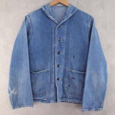 画像1: 50's U.S.NAVY Shawl collar Coverall (1)