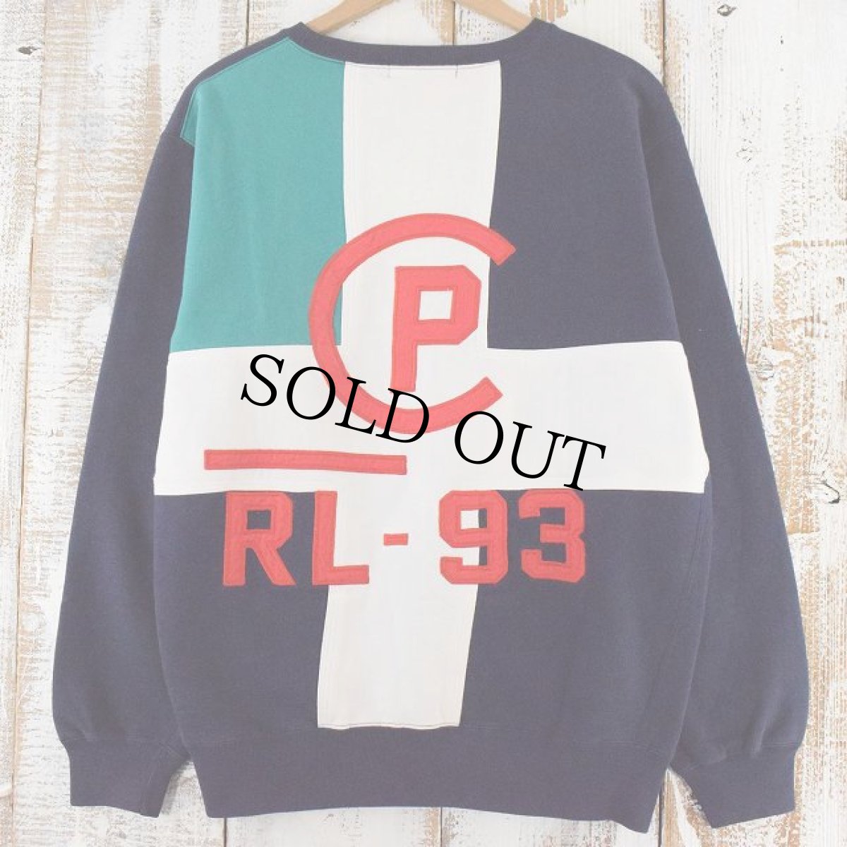 画像1: 90's〜 POLO Ralph Lauren "RL-93" スウェット (1)