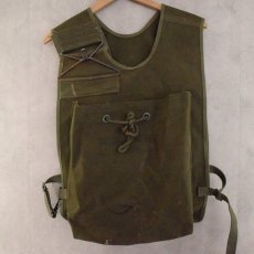 画像1: 40's WWII U.S.ARMY Ammunition Carrying Bag M2 (1)