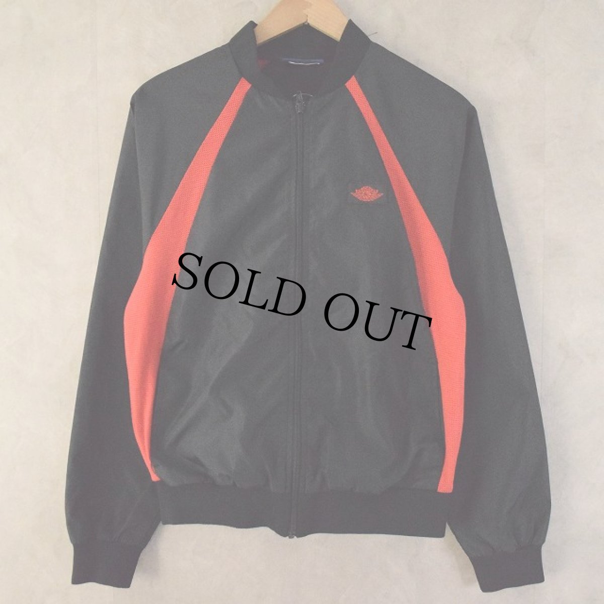 画像1: 80's NIKE 紺タグ "AIRJORDAN" Nylon Jacket S (1)