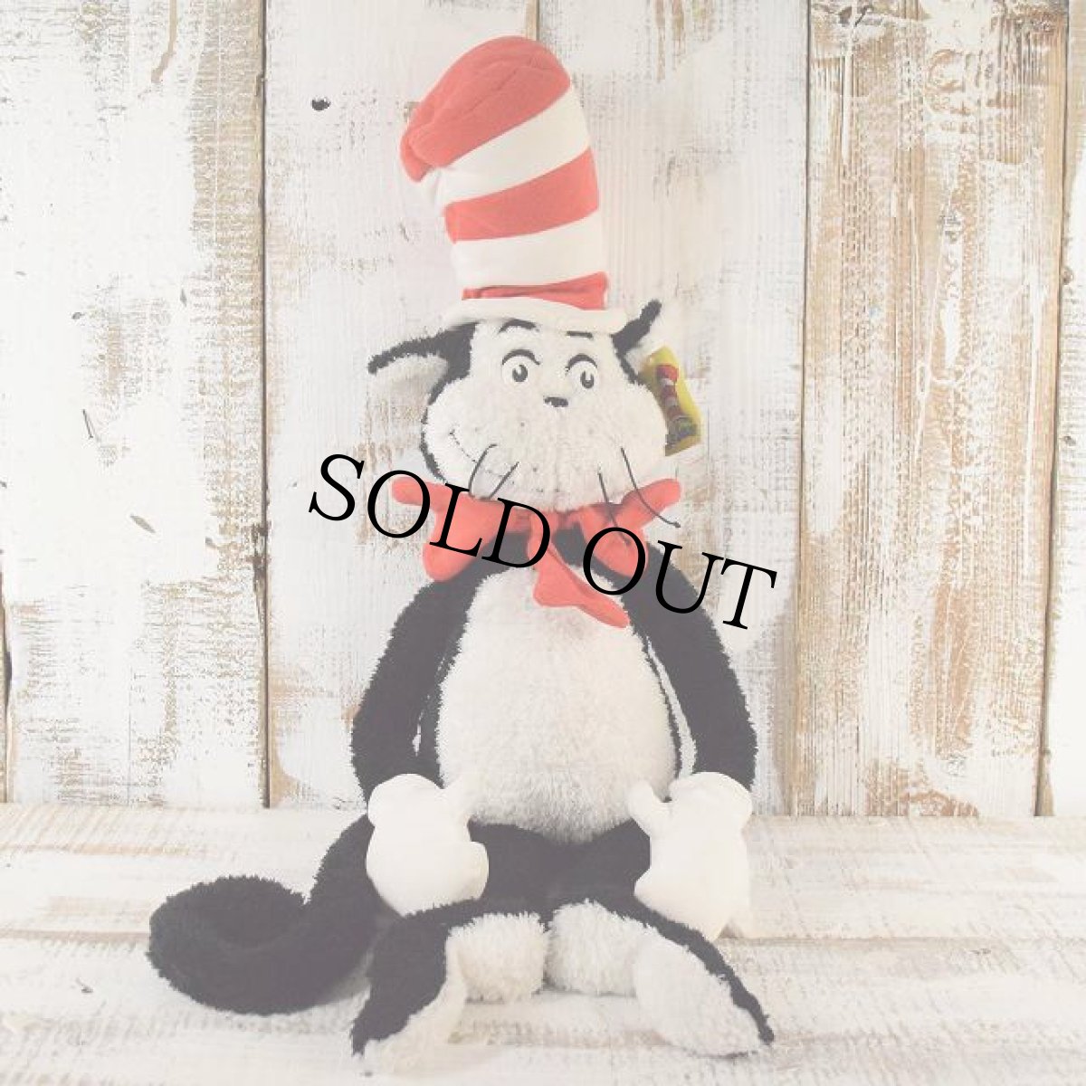 画像1: 2000's Dr,Seuss THE CAT IN THE HAT ぬいぐるみ (1)