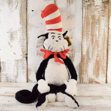 画像1: 2000's Dr,Seuss THE CAT IN THE HAT ぬいぐるみ (1)