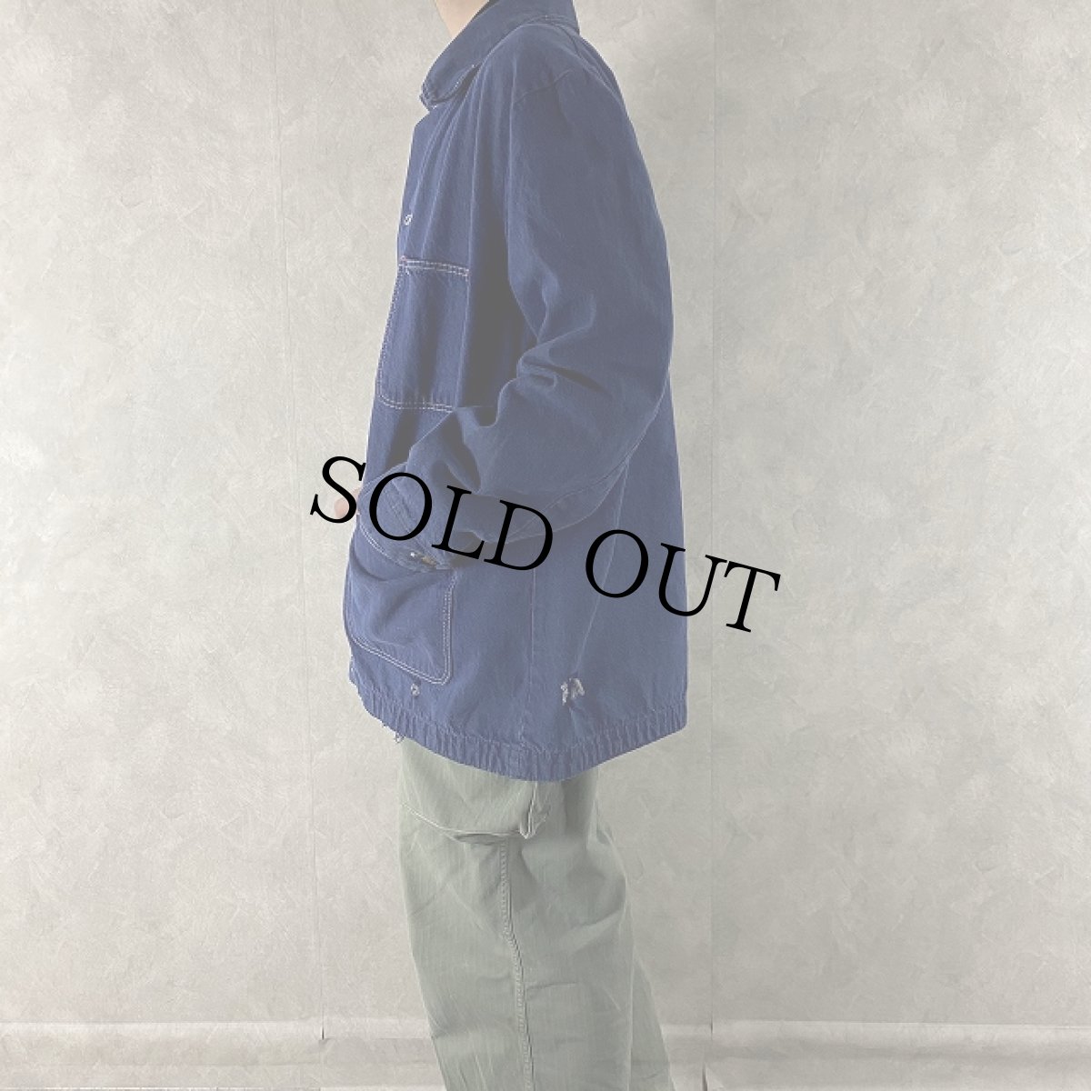 画像4: 70's Wrangler デニムカバーオール 刺繍入り (4)