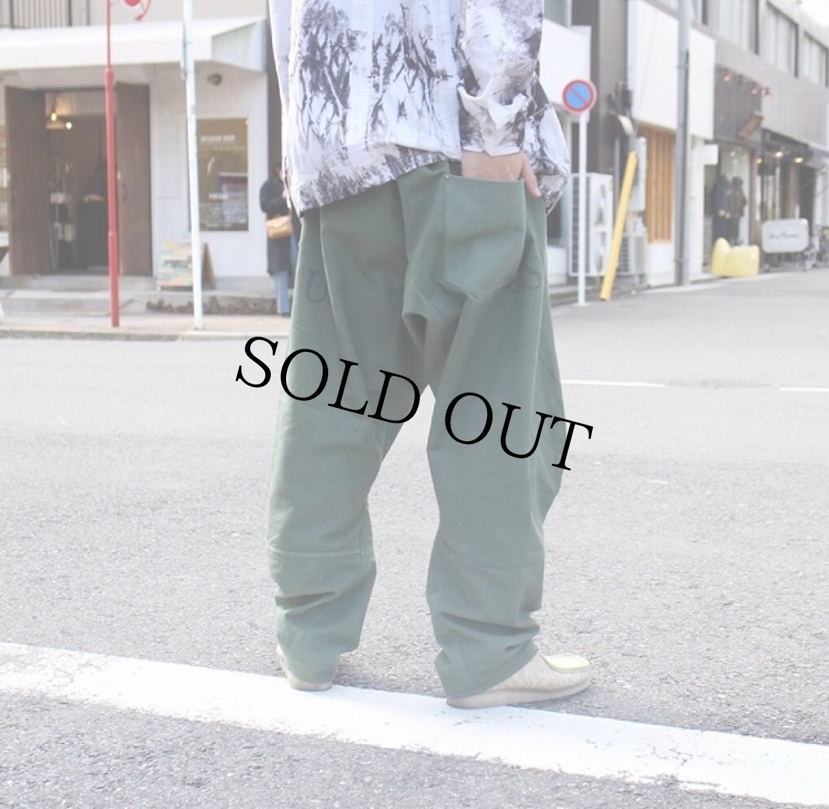 画像3: ink "DRAPING LOUNDRY" KHAKI 【M】 (3)