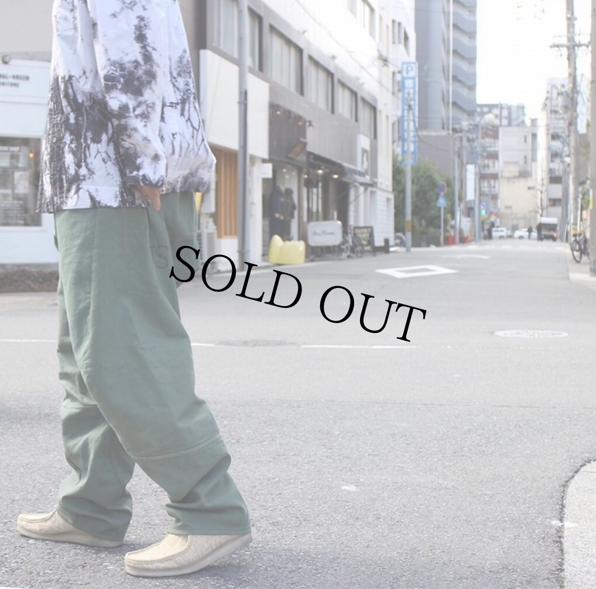 画像4: ink "DRAPING LOUNDRY" KHAKI 【M】 (4)