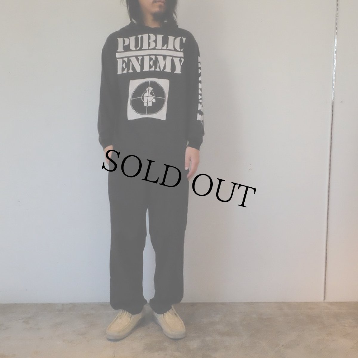 画像5: PUBLIC ENEMY ヒップホップ Tパーカー (5)