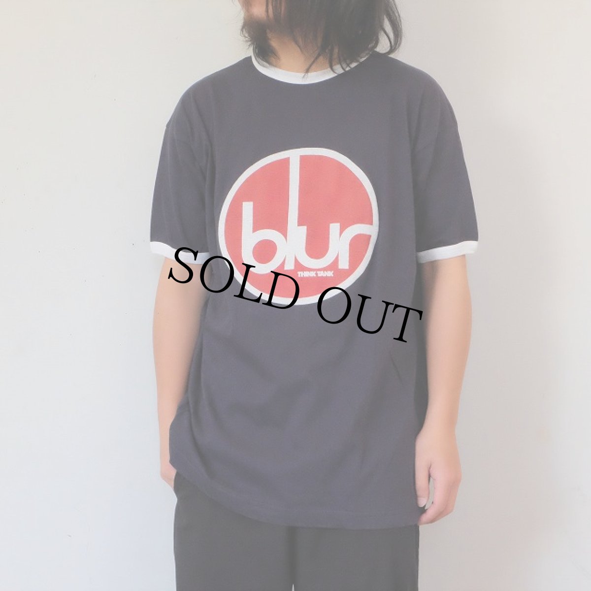 画像2: blur ロックバンド リンガーTシャツ (2)